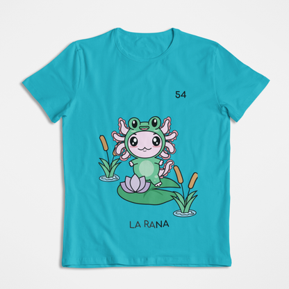 Playera Axoloteria La Rana Ajolote