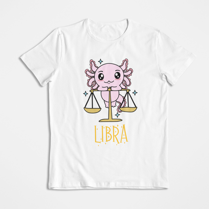 Playera Axolotzin Horoscopos Nombre Libra Ajolote