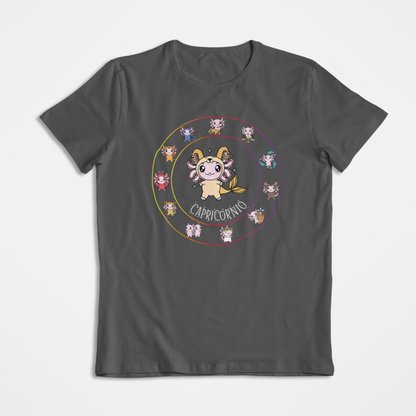 Playera Horoscopos Capricornio Axolotzin Ajolote