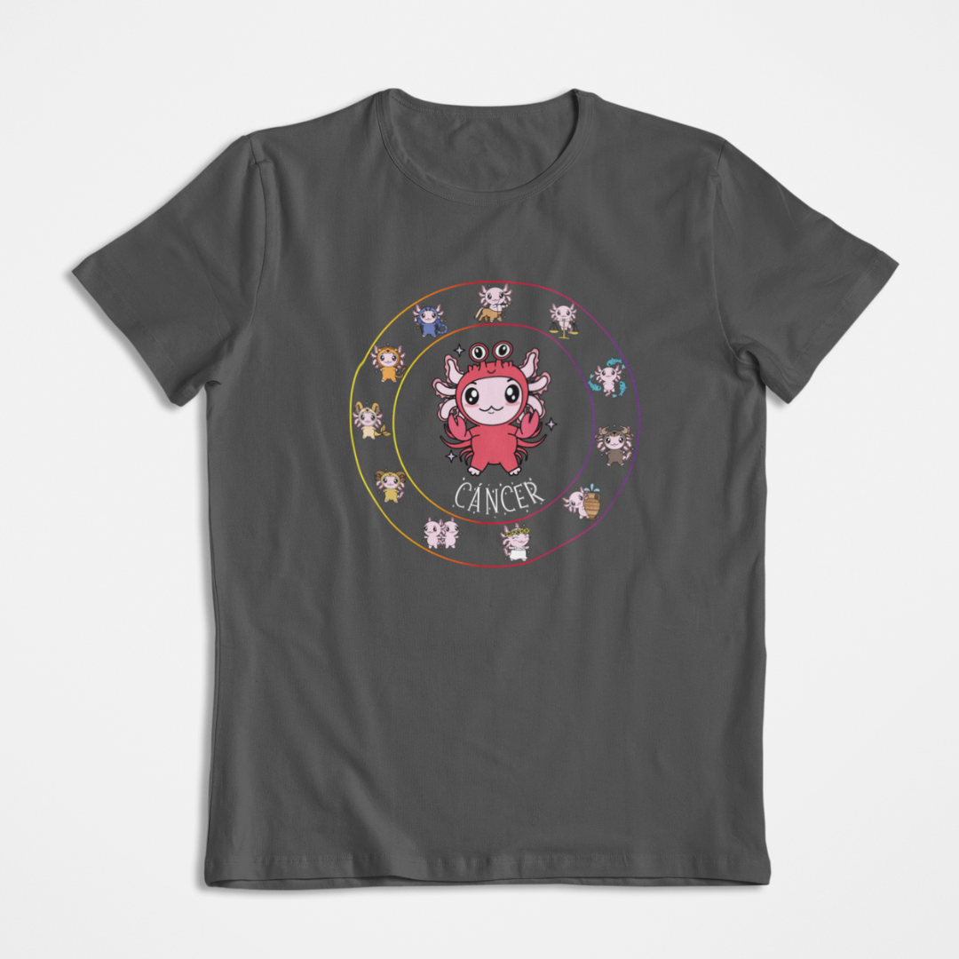 Playera Horoscopos Cancer Axolotzin Ajolote
