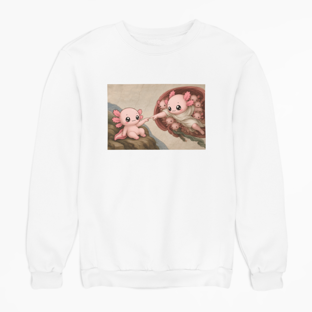 Sudadera Ajolotito Toque Ajolote Unisex