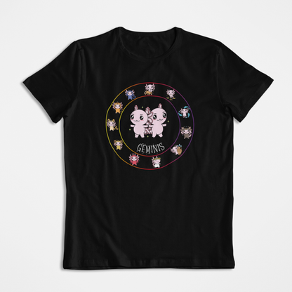 Playera Horoscopos Geminis Axolotzin Ajolote