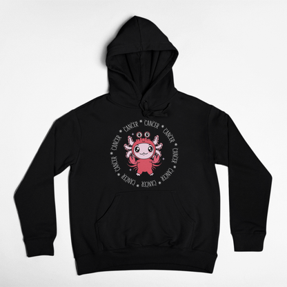 Hoodie Axolotzin Horóscopos Aro Cancer Ajolote Unisex