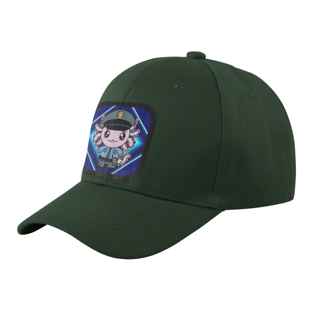Gorra Unisex Curva Axolotzin Policía