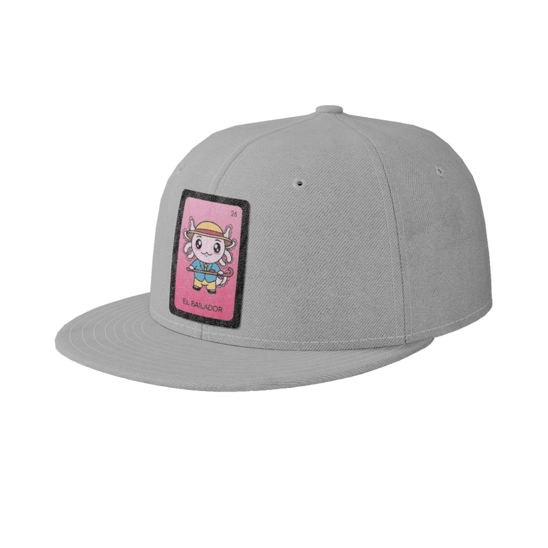 Gorra Unisex Plana Axoloteria El Bailador Ajolote