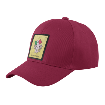 Gorra Unisex Curva Axoloteria La Bandera Ajolote
