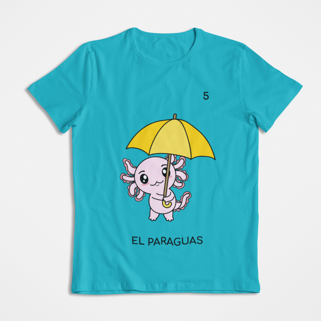 Playera Axoloteria El Paraguas