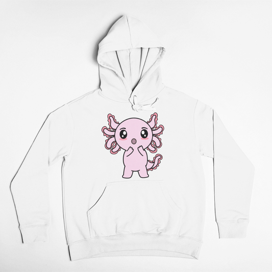 Hoodie Axolotzin Sorprendido Ajolote Unisex
