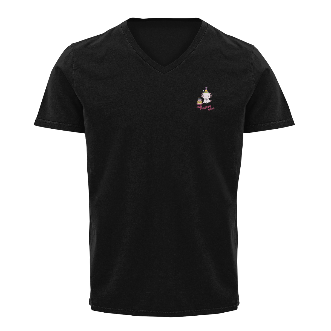 Playera "V" Ajolote Covidcumple Xo The Monster