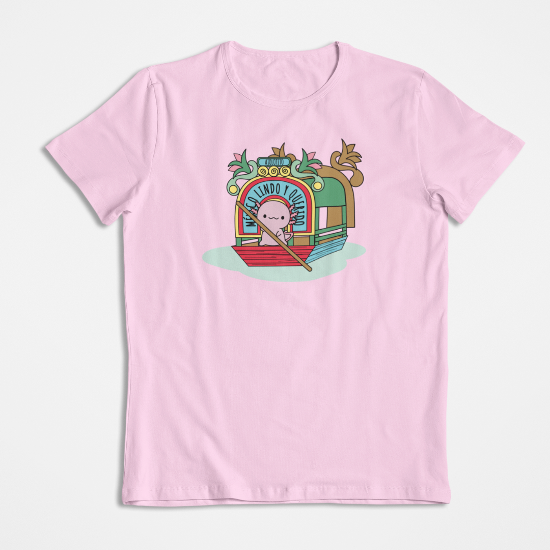 Playera Ajolote Trajinera Xo The Monster