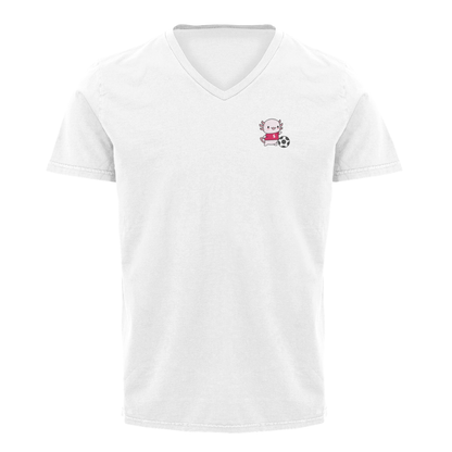 Playera "V" Ajolote Futbolista Xo The Monster