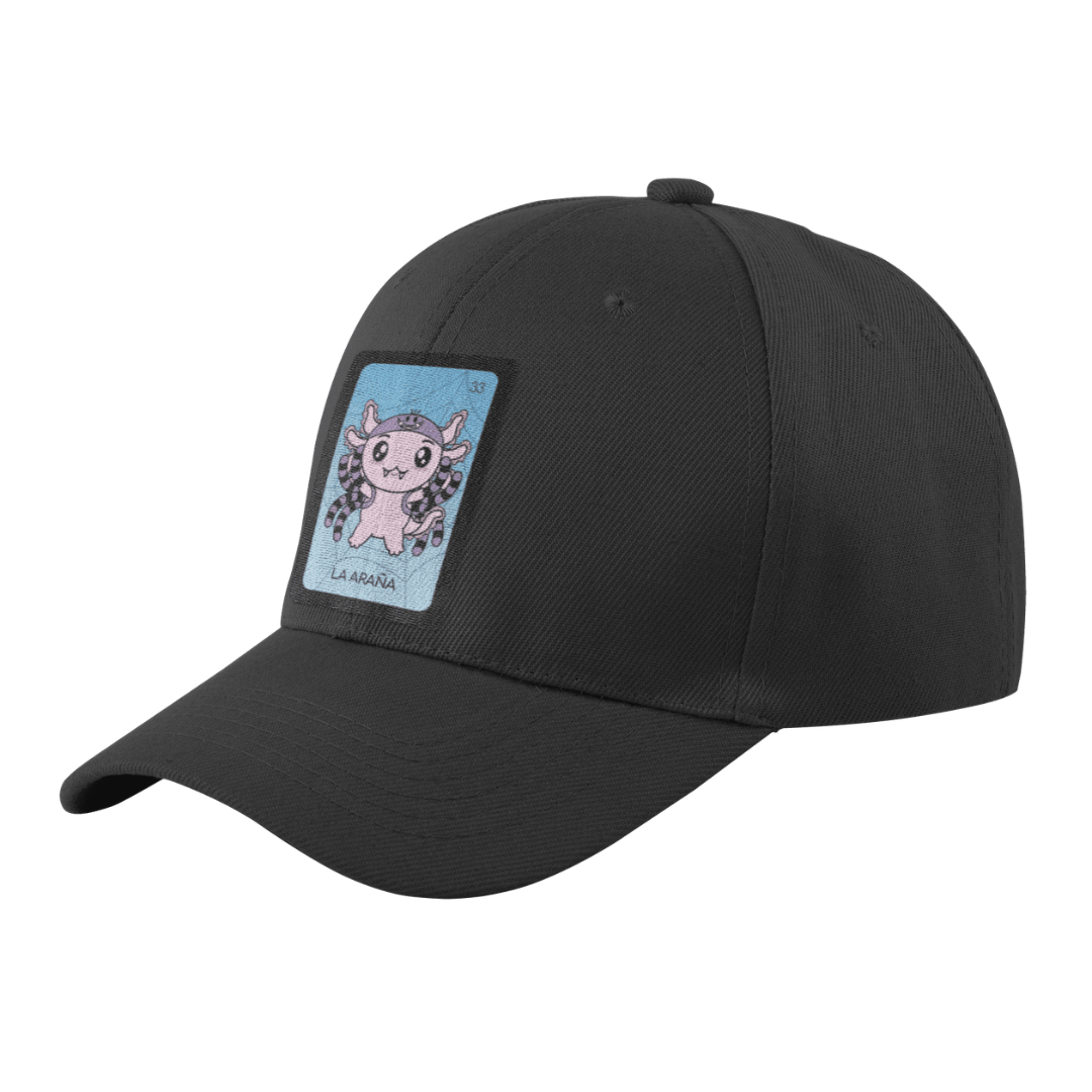 Gorra Unisex Curva Axoloteria La Araña Ajolote