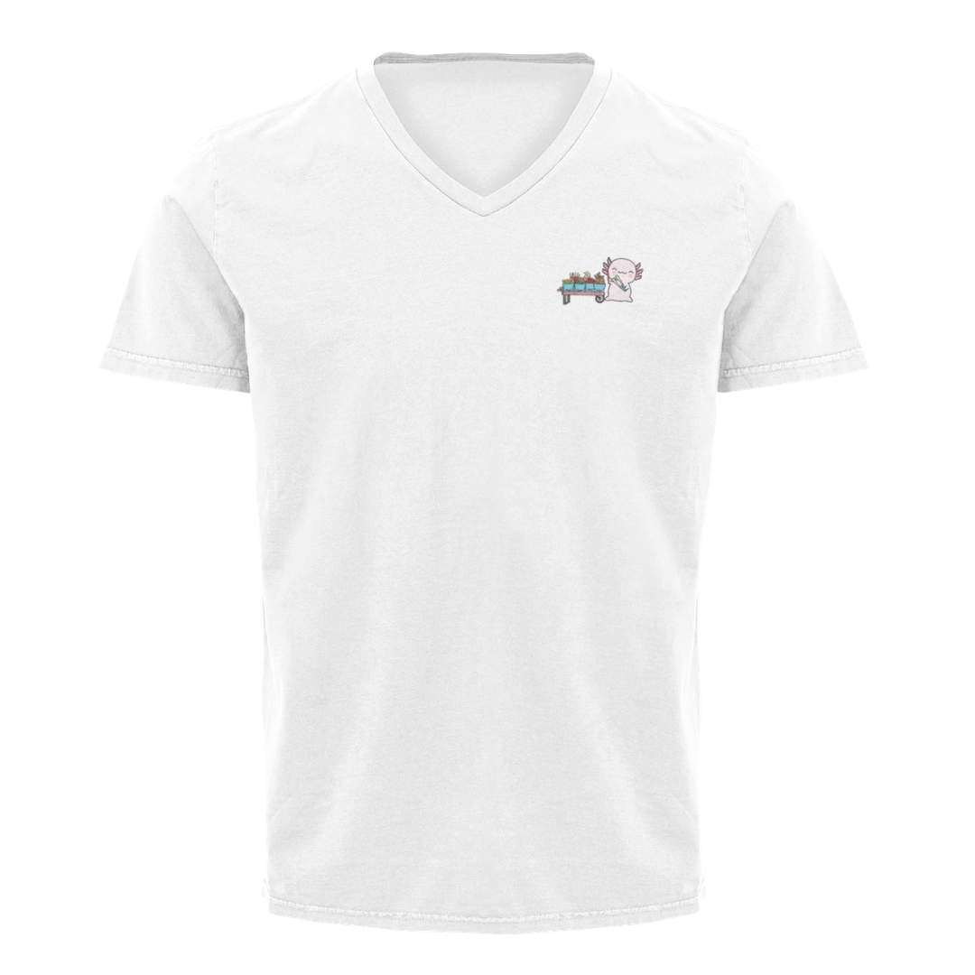 Playera "V" Ajolote Dulcero Xo The Monster
