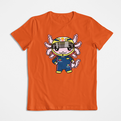 Playera Axolotzin Piloto De Carreras Ajolote