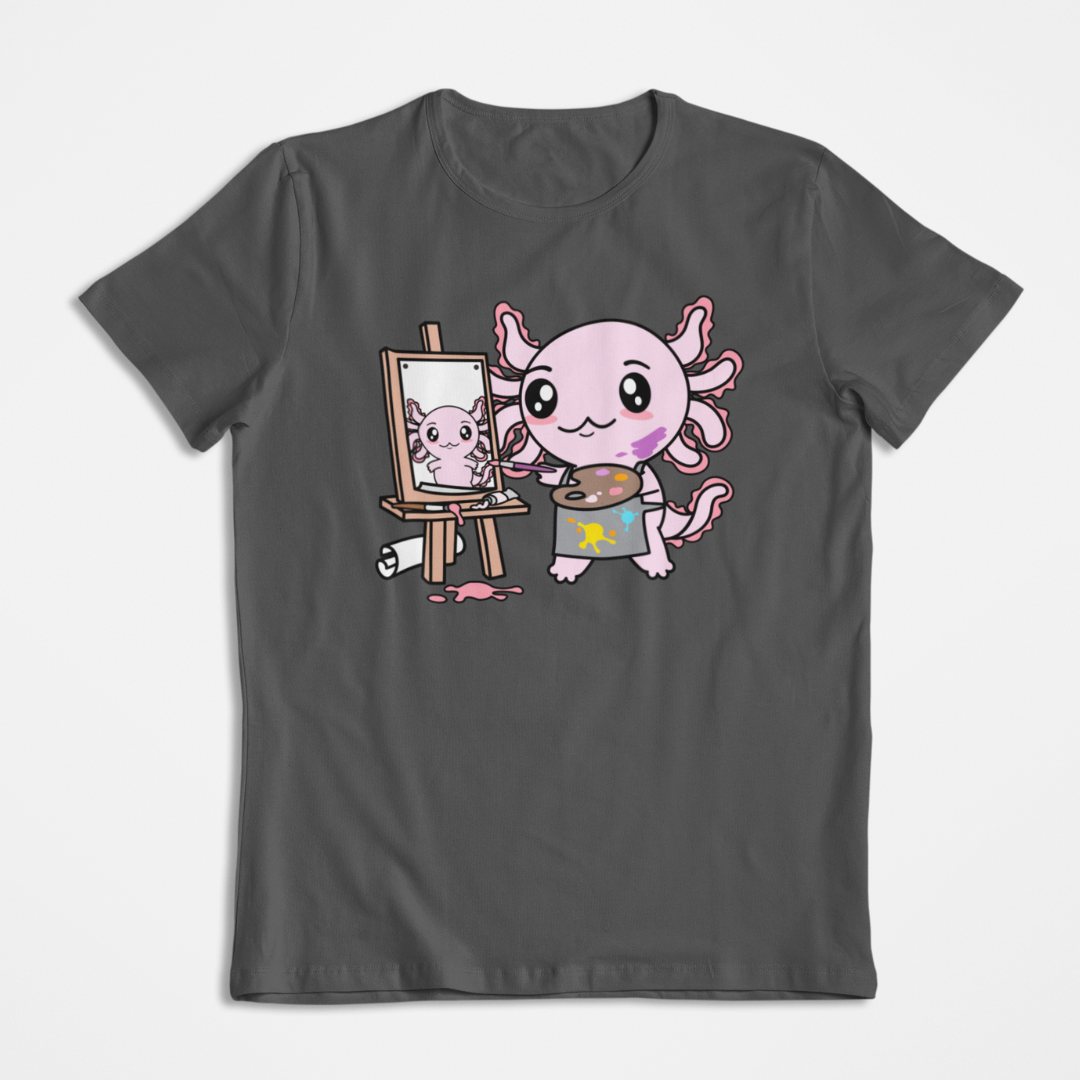 Playera Axolotzin Autorretrato Ajolote
