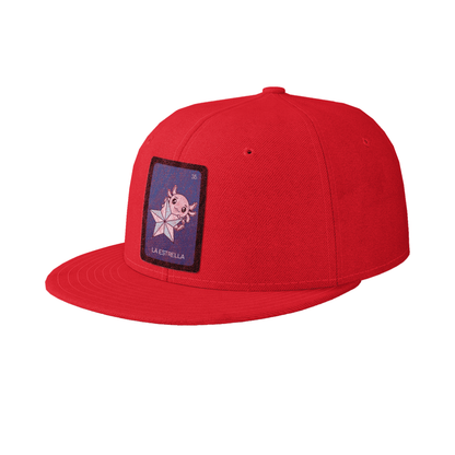 Gorra Unisex Plana Axoloteria La Estrella Ajolote