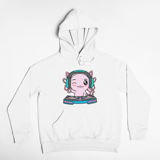 Hoodie Axolotzin Dj Ajolote Unisex