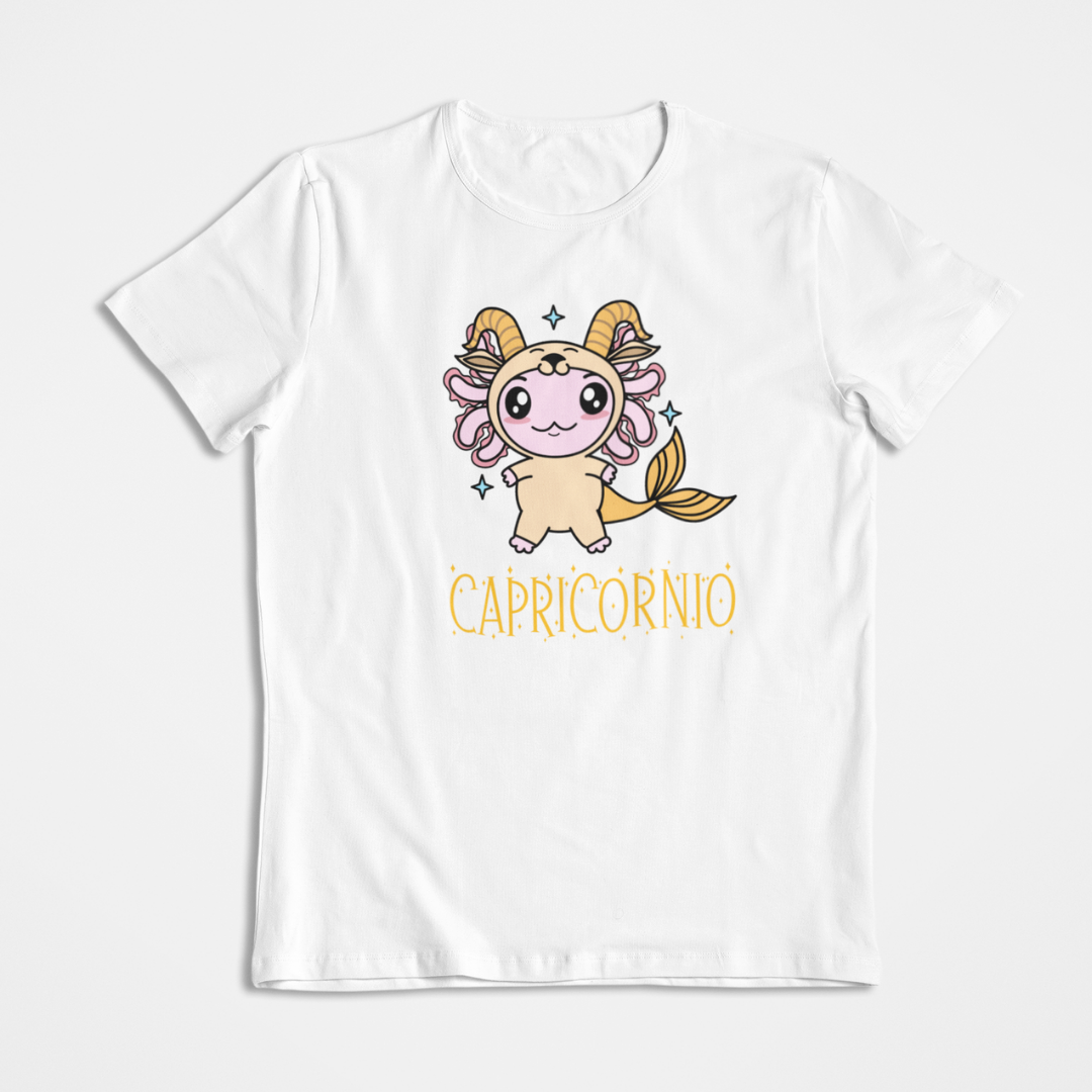 Playera Axolotzin Horoscopos Nombre Capricornio Ajolote