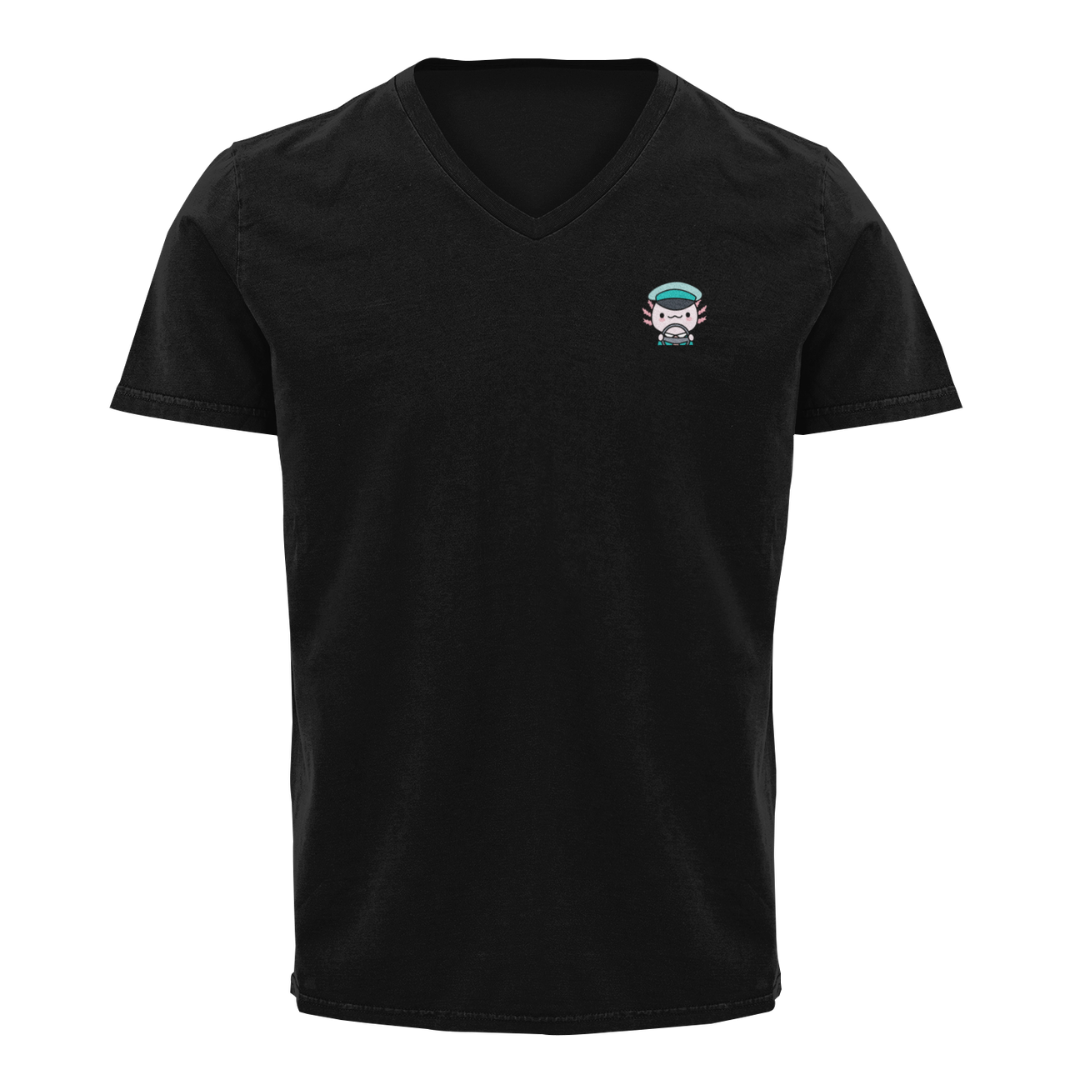 Playera "V" Ajolote Conductor Xo The Monster