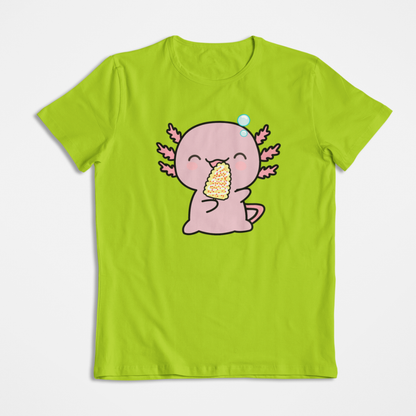 Playera Ajolote Comiendo Elote Con Chile Xo The Monster