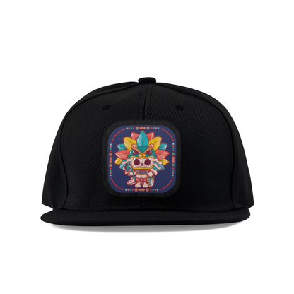 Gorra Unisex Plana Ajolote Quetzalcoatl