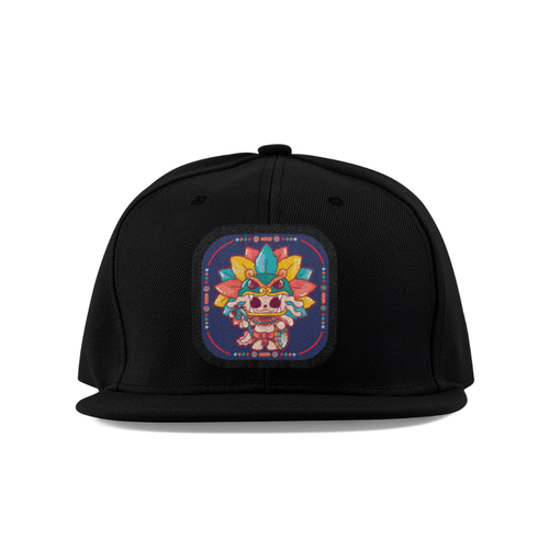 Gorra Unisex Plana Ajolote Quetzalcoatl