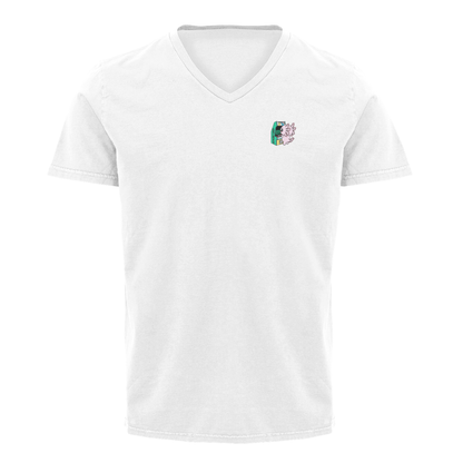 Playera Cuello V Axolotzin Arcade Ajolote