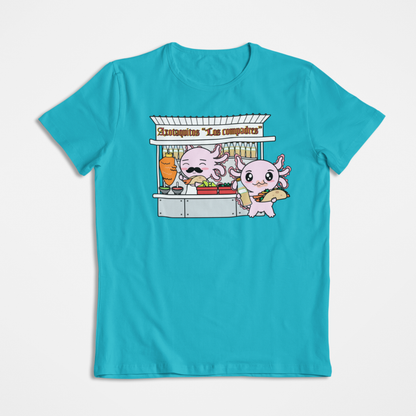 Playera Axolotzin Puesto De Tacos Ajolote