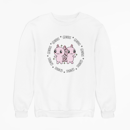 Sudadera Axolotzin Horóscopos Aro Geminis Ajolote Unisex