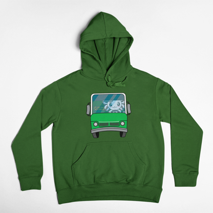 Hoodie Axolotzin Microbusero Ajolote Unisex