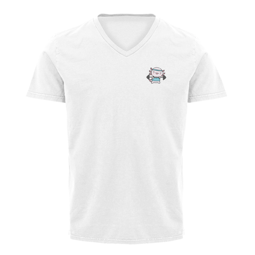 Playera "V" Ajolote Fitness Xo The Monster