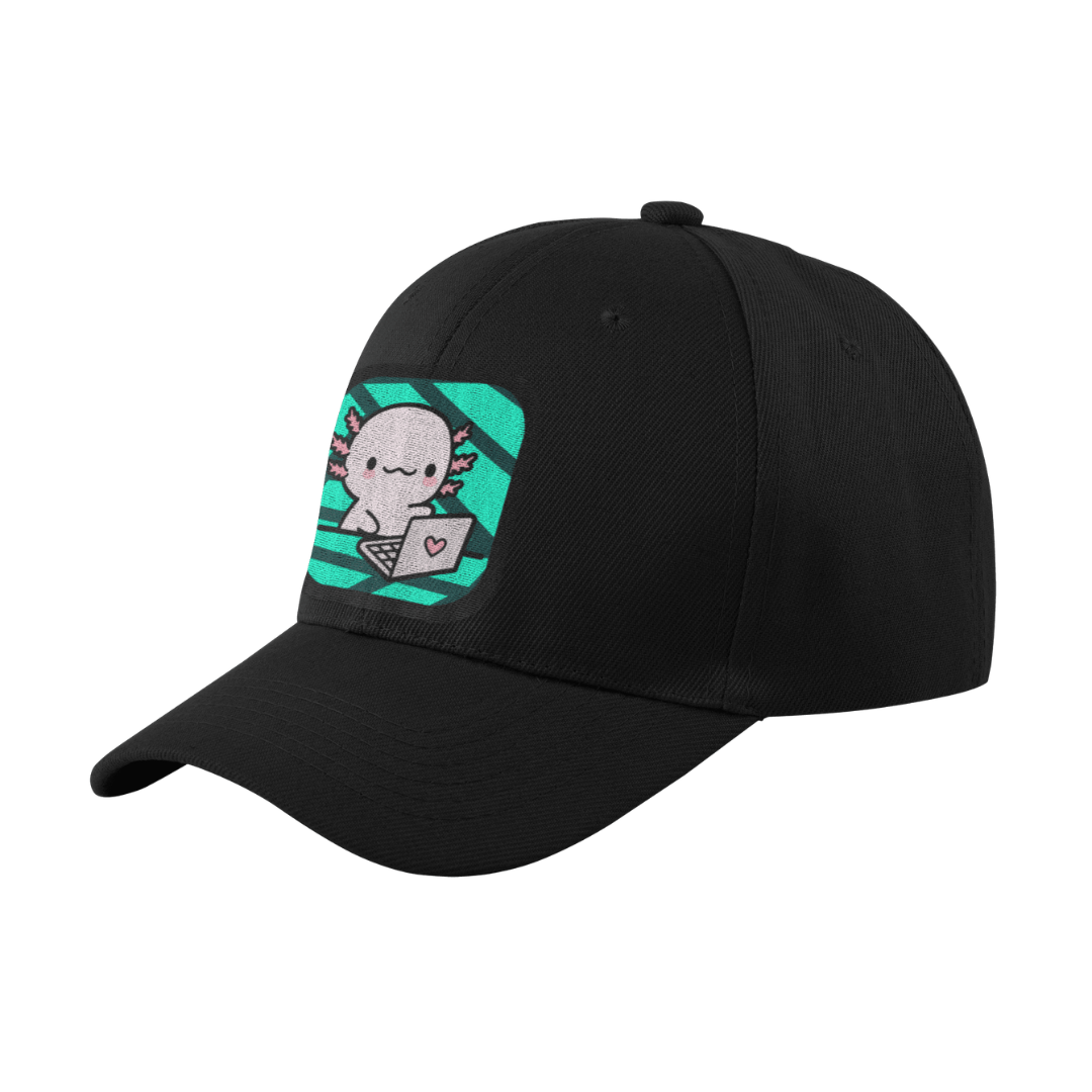 Gorra Unisex Curva Ajolote Trabajando Xo The Monster