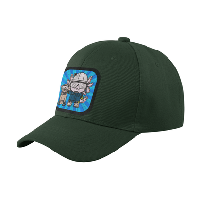Gorra Unisex Curva Axolotzin Rescatista Ajolote