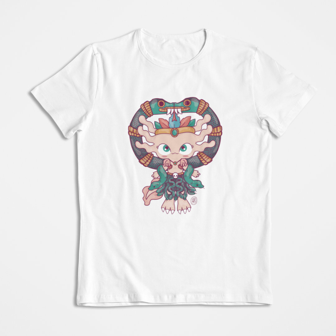 Playera Ajolotito Coatlicue Mirari Chan