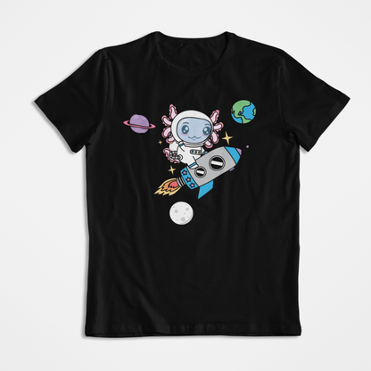 Playera Axolotzin Cohete Ajolote