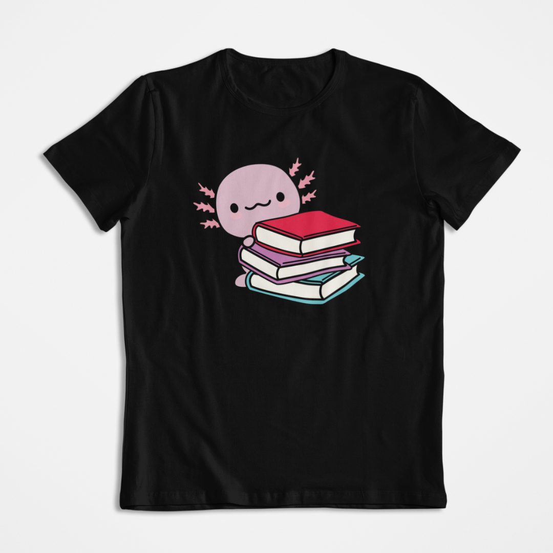 Playera Ajolote Lector Xo The Monster