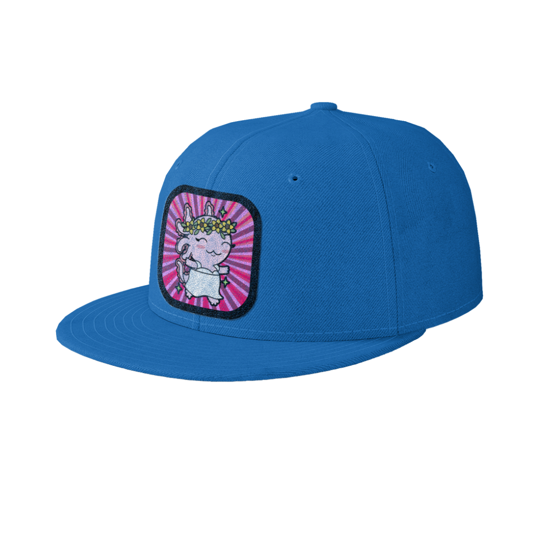Gorra Unisex Plana Axolotzin Horoscopos Virgo Ajolote