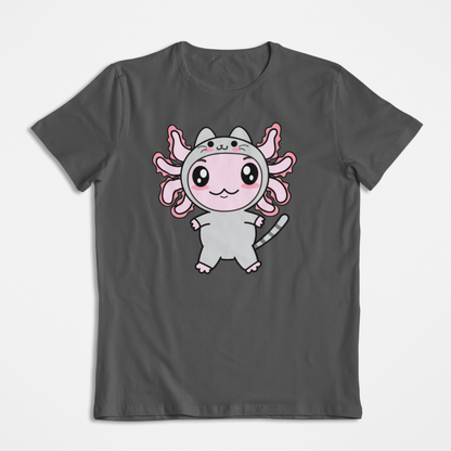 Playera Axolotzin Disfraz Gato Ajolote