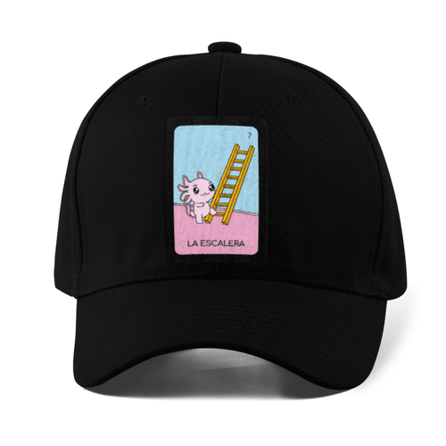 Gorra Unisex Curva Axoloteria La Escalera Ajolote
