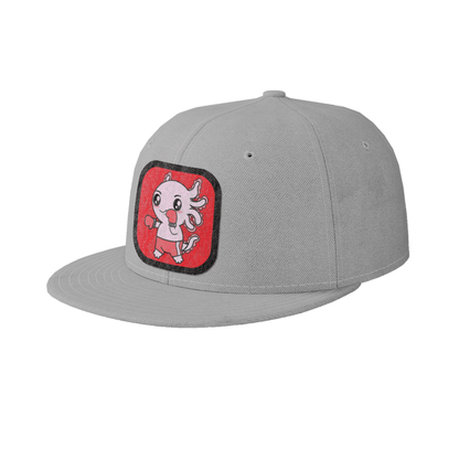 Gorra Unisex Plana Axolotzin Boxeador