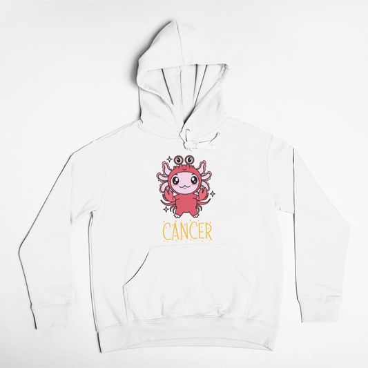 Hoodie Axolotzin Horóscopos Nombre Cancer Ajolote Unisex