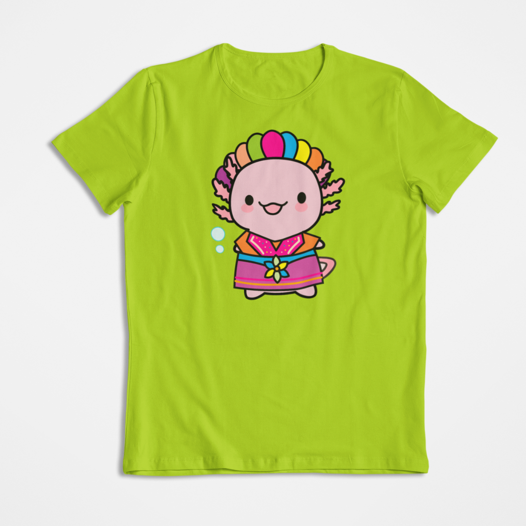 Playera Ajolotita Mexicana Xo The Monster