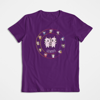Playera Horoscopos Geminis Axolotzin Ajolote