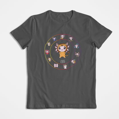 Playera Horoscopos Leo Axolotzin Ajolote