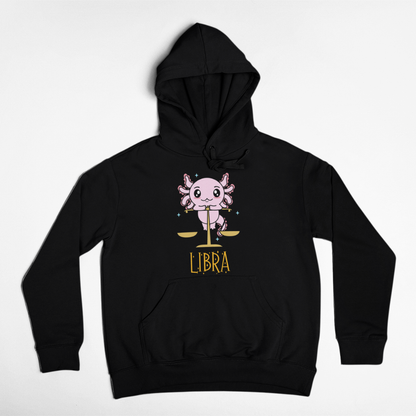Hoodie Axolotzin Horóscopos Nombre Libra Ajolote Unisex