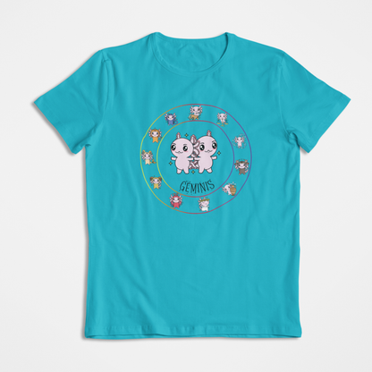 Playera Horoscopos Geminis Axolotzin Ajolote