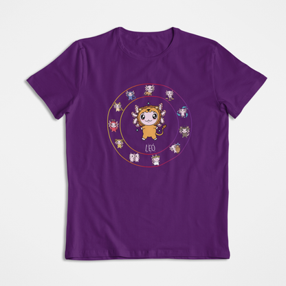 Playera Horoscopos Leo Axolotzin Ajolote
