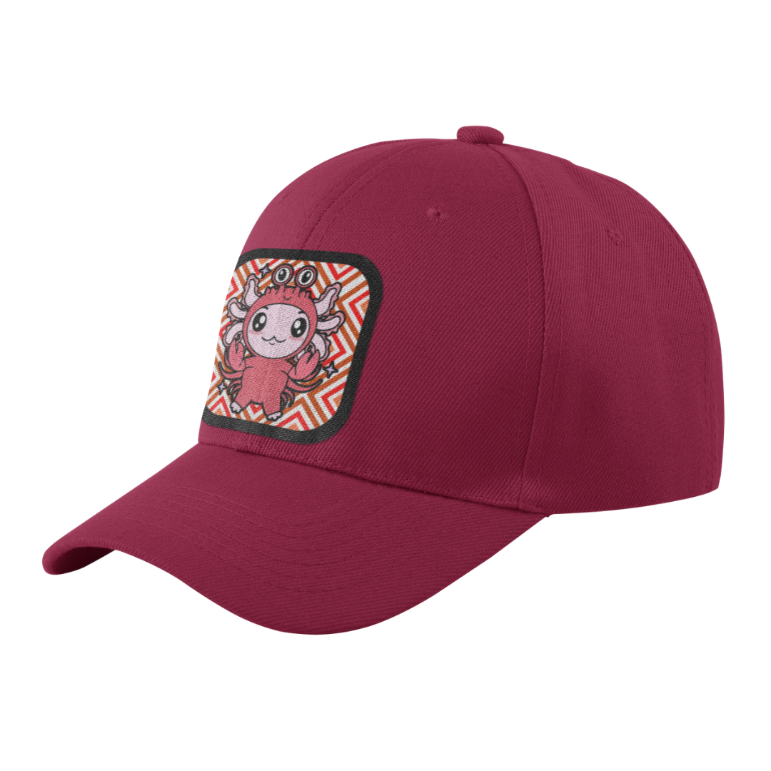 Gorra Unisex Curva Axolotzin Horoscopos Cáncer Ajolote