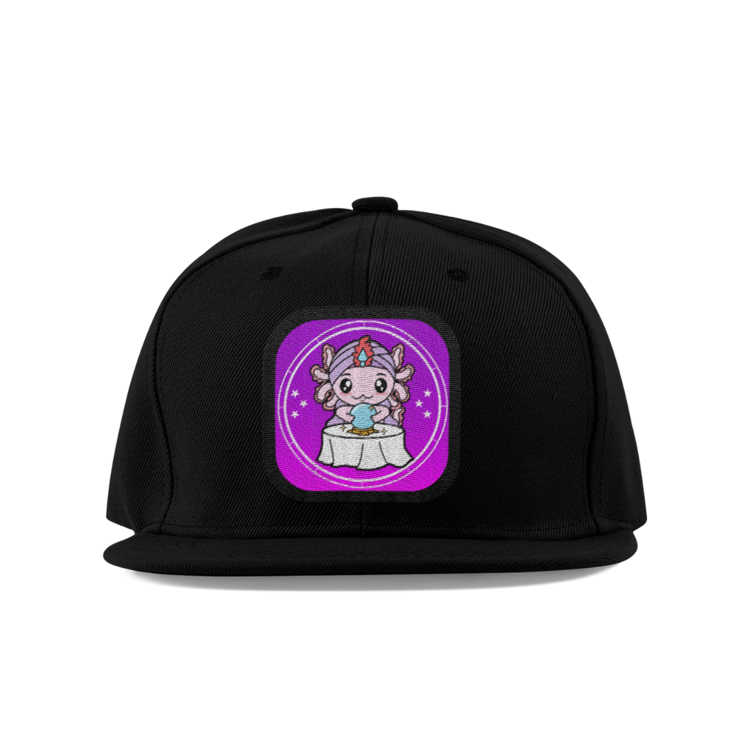Gorra Unisex Plana Axolotzin Horoscopos Adivino Ajolote