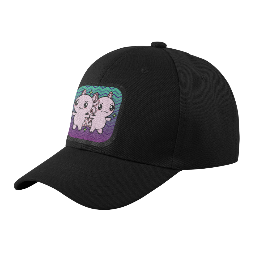 Gorra Unisex Curva Axolotzin Horoscopos Géminis Ajolote